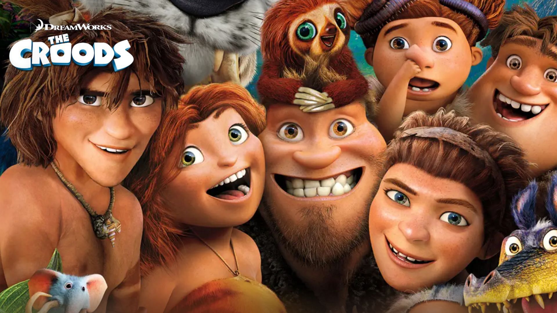 A caveman leads his family through a dangerous prehistoric world (Image via Apple TV+)